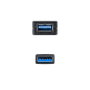 Nanocable Cable Prolongador USB 3.0 con Amplificador, Tipo A Macho a A Hembra, 5m, Negro